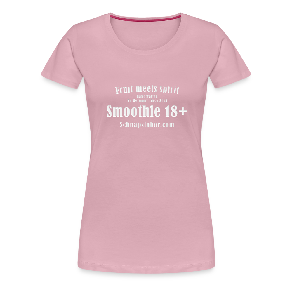 Fruit meets Spirit - "Frauen Premium T-Shirt" - Hellrosa