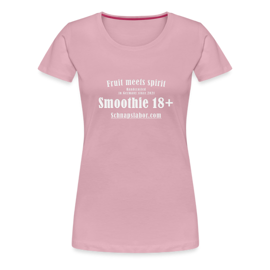 Fruit meets Spirit - "Frauen Premium T-Shirt" - Hellrosa