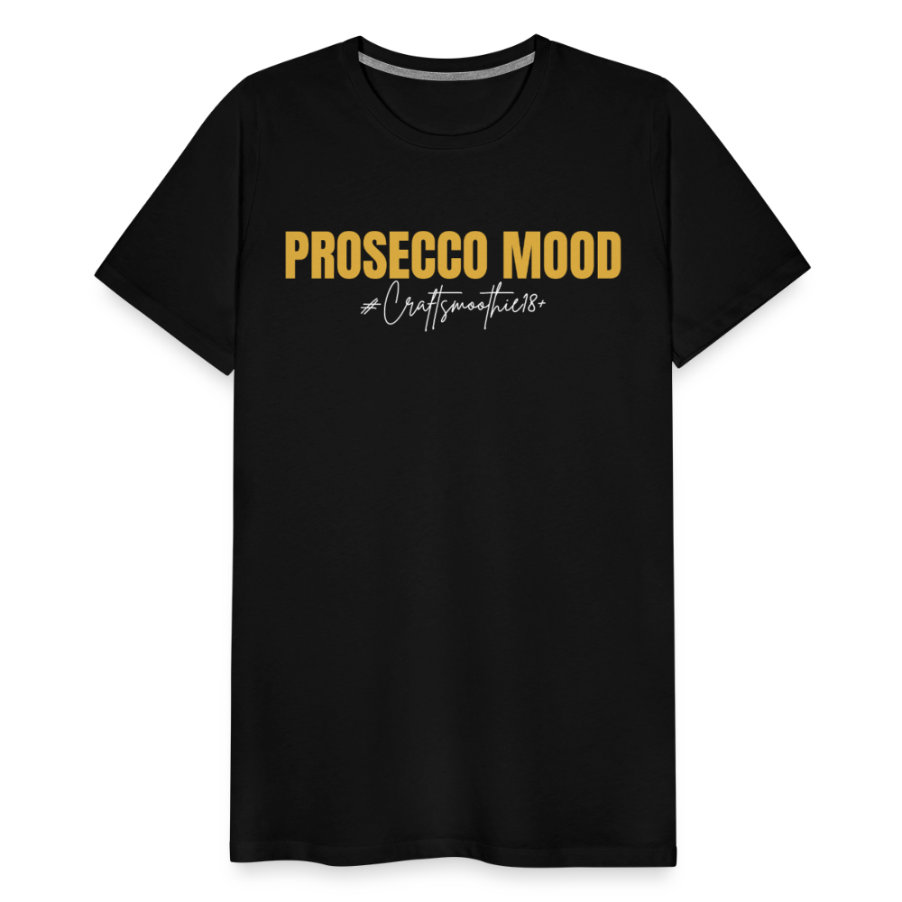 Prosecco Mood - Männer Premium T-Shirt - Schwarz