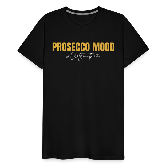 Prosecco Mood - Männer Premium T-Shirt - Schwarz