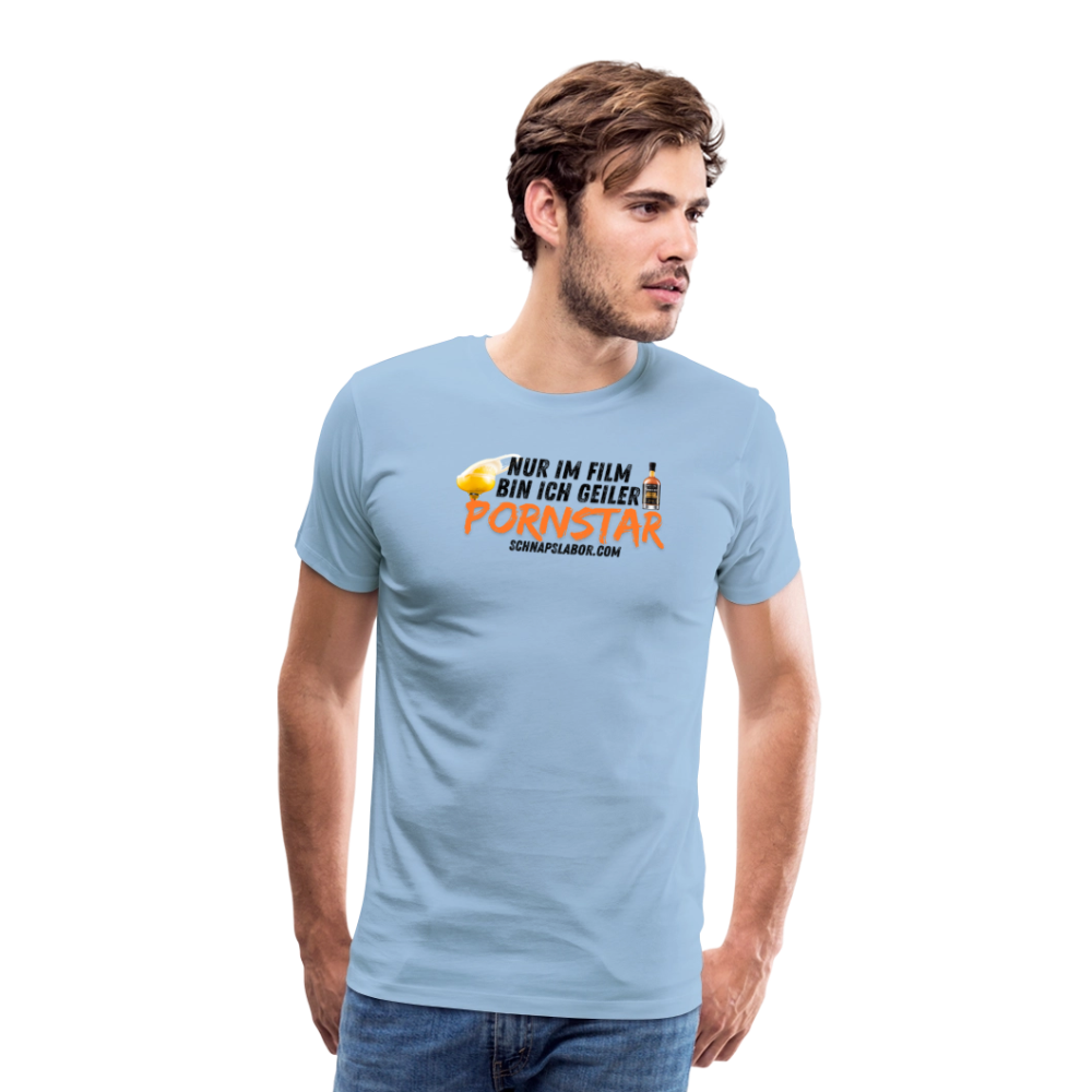 Männer Premium T-Shirt - Sky