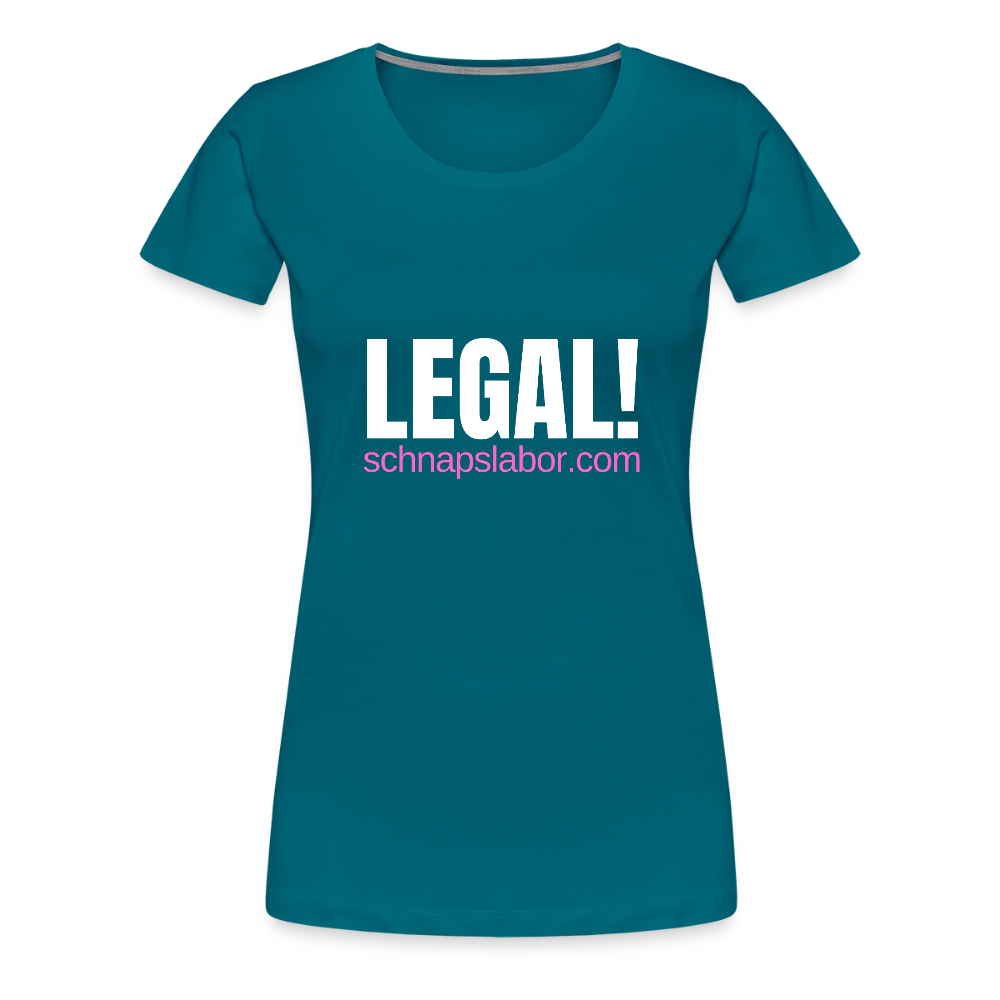 Legal - Frauen Premium T-Shirt - Divablau