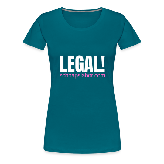 Legal - Frauen Premium T-Shirt - Divablau
