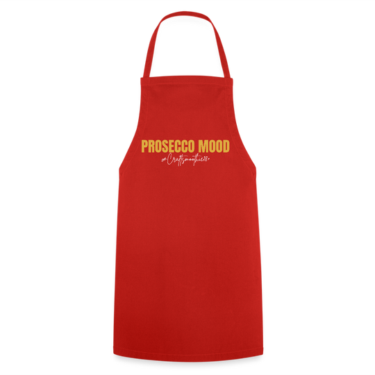 Prosecco Mood - Kochschürze - Rot