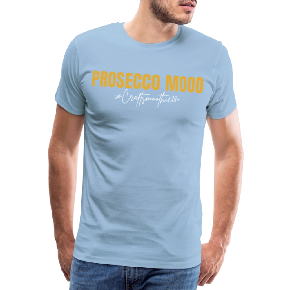 Prosecco Mood - Männer Premium T-Shirt - Sky