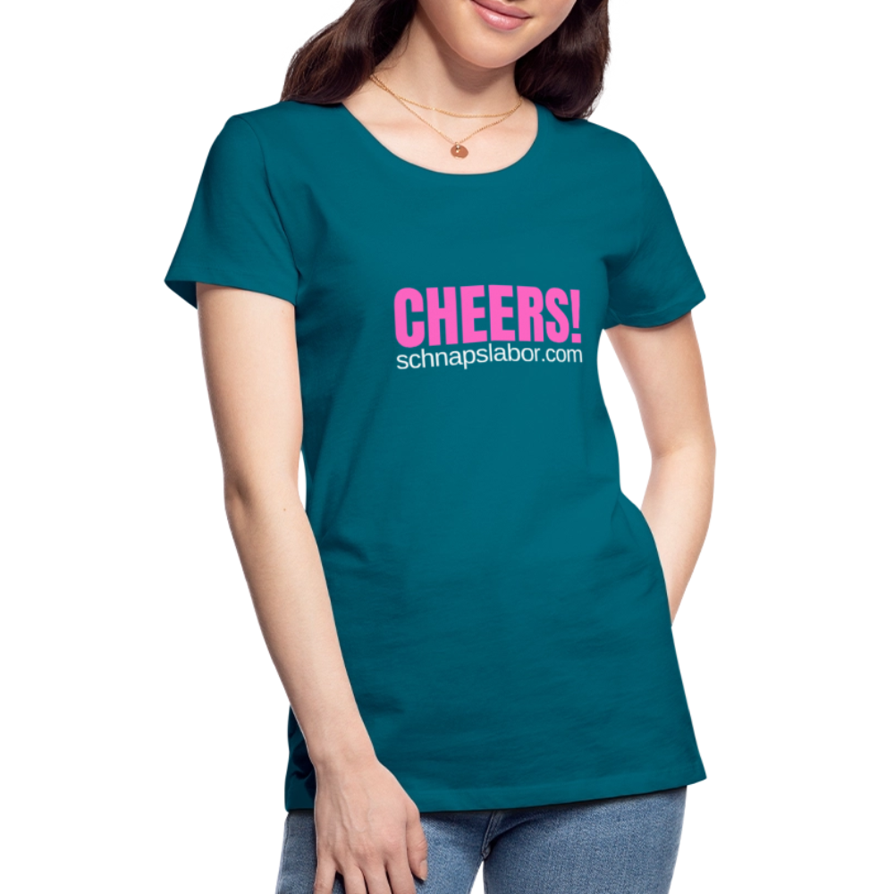 Cheers - Frauen Premium T-Shirt - Divablau