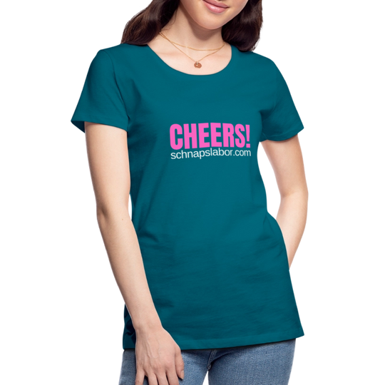 Cheers - Frauen Premium T-Shirt - Divablau