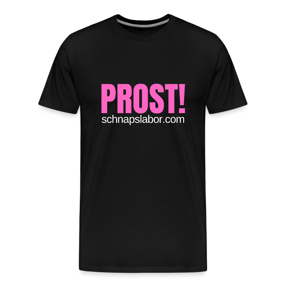 Prost - Männer Premium T-Shirt - Schwarz