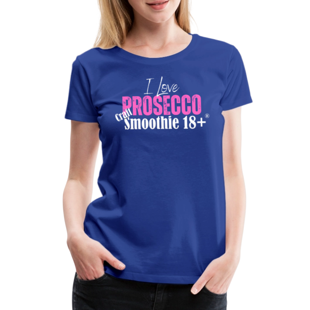 I love Prosecco - Frauen Premium T-Shirt - Königsblau
