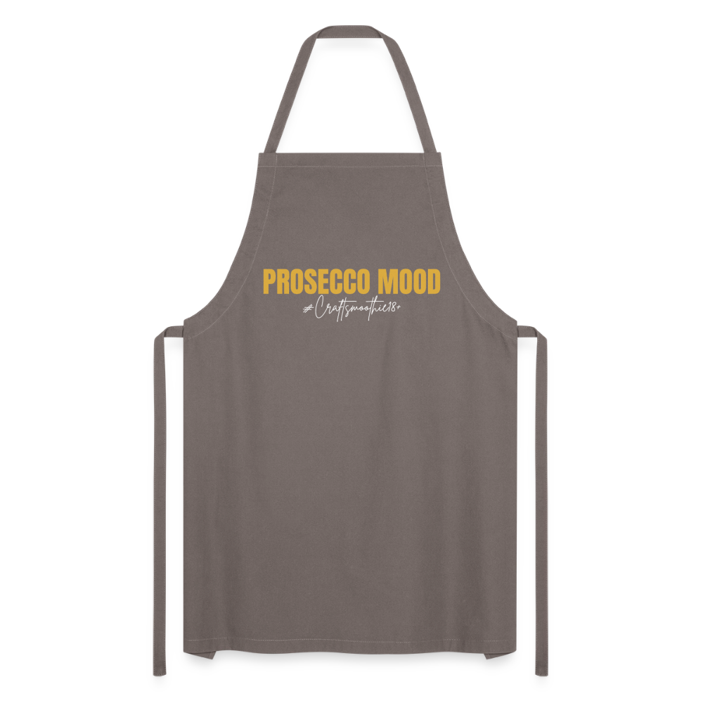 Prosecco Mood - Kochschürze - Grau