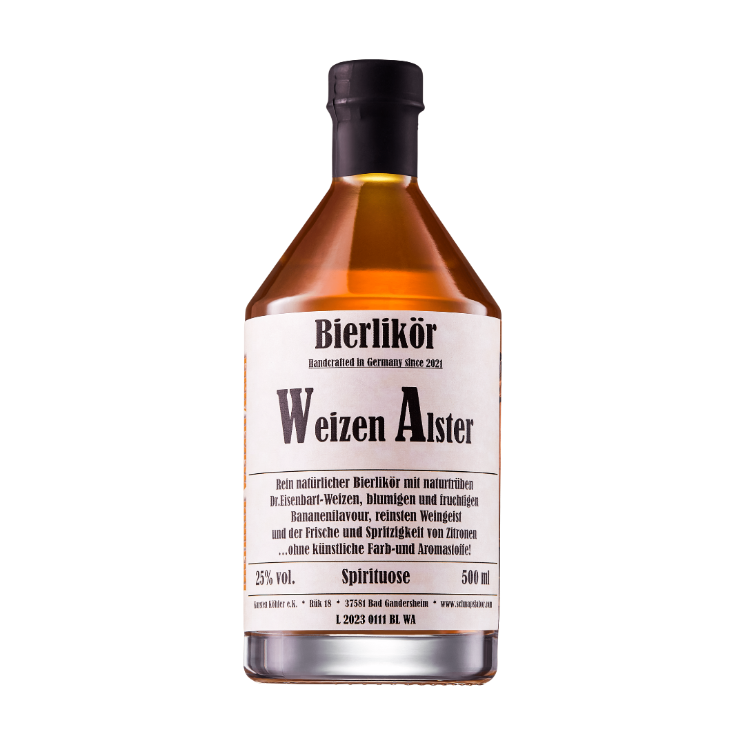 Bierlikör "Weizen Alster" 500ml